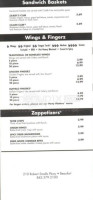 Zaxby's menu
