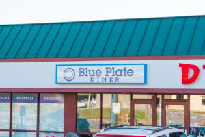 Blue Plate Diner food