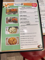 The Island Stop menu