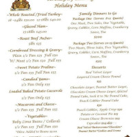 Serendipity Cafe And Catering menu