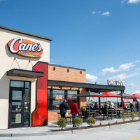 Raising Cane's Chicken Fingers inside