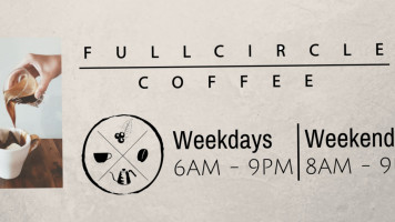 Full Circle Coffee food