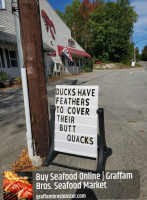 Graffam Bros. Seafood Market outside