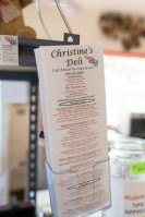 Christine's Deli food