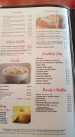 Valley Mall Family Diner menu