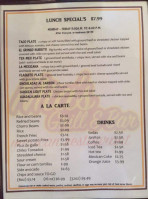 Mia's Grill And menu