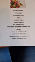 Melstone Cafe menu