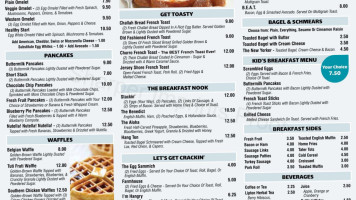 Tiki Top Fire Grill menu