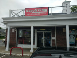 Napoli Pizza Whitman outside