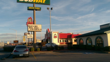 Subway outside