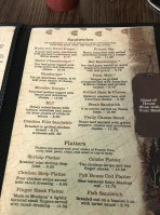 Hilltop Cafe menu