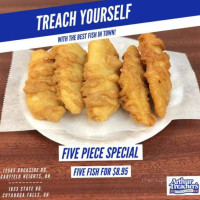 Arthur Treacher's Fish Chips menu