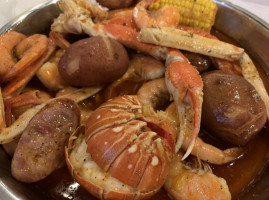 Mr.crabby's Cajun Seafood food