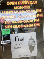 Thai Sweet Basil food
