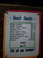 Lost Beach food