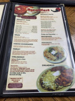 Taquerias Arandinas menu