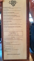 Legal Remedy Brewing Pizza menu