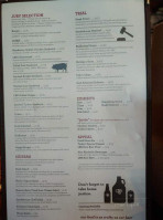 Legal Remedy Brewing Pizza menu