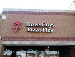 Three Guys Pizza Pies inside