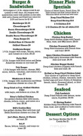 Greenwald Pub menu