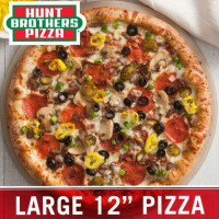 Hunts Brothers Pizza (doyline Country Store) food