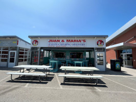Juan Maria's Empanada Stop outside