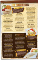 Casa Grande menu