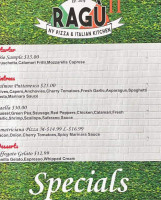 Ragu Ny Pizza Italian Kitchen menu