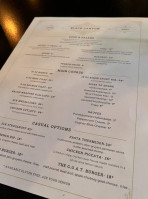 Black Canyon Bistro menu