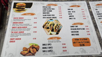 Macho Tacos And Burger menu