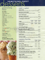 Cold Stone Creamery menu