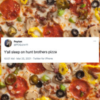 Hunt Brothers Pizza food