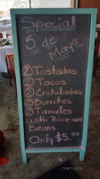 Chilanglo's Mexican Resturant menu
