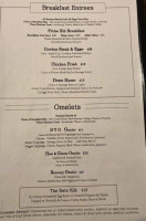 Kickin Horse Saloon Eatery menu