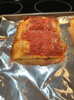 Charles Reid Detroit Pizza food