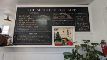 The Speckled Egg Cafe outside