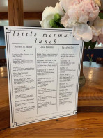 Little Mermaid menu