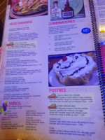 Casa Margarita menu