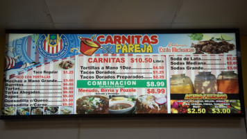 Carnitas El Pareja food