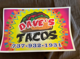 Dave’s Tacos food