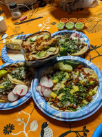 Tacos La Jarocha food