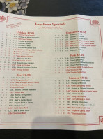 Panda House menu