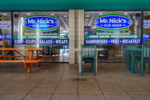 Mr Nick's Sub Shop outside