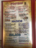 Taco Factory Sports And Grill menu