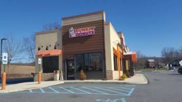 Dunkin' outside