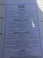Saddlehorn And Grill menu