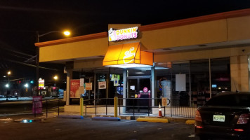 Dunkin' outside