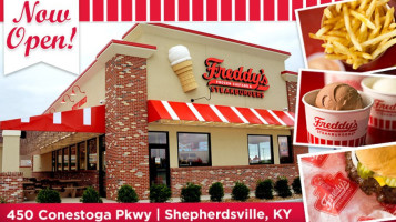 Freddy's Frozen Custard Steakburgers food