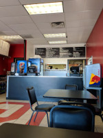 The Pizza Shop inside