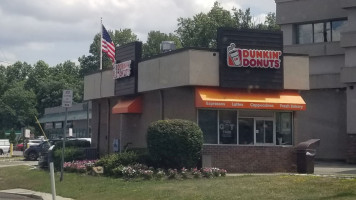 Dunkin' outside